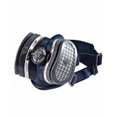 ΜΑΣΚΑ ΠΡΟΣΤΑΣΙΑΣ ΜΙΣΟΥ ΠΡΟΣΩΠΟΥ ΜΕ ΔΙΠΛΟ ΦΙΛΤΡΟ KASCO ELIPSE ΜΕΔΥΟ ΦΙΛΤΡΑ Α1Ρ3