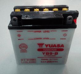 ΜΠΑΤΑΡΙΑ YUASA YB9-B (12V-9AH)ΑΝΟΙΧΤ ΤΥΠ ΚΩΔ.584810