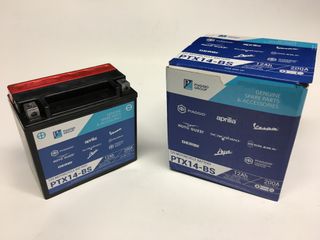ΜΠΑΤΑΡΙΑ PIAGGIO PTX14-BS (12V 12Ah) ΚΩΔ.1R000319