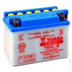 ΜΠΑΤΑΡΙΑ YUASA YB4L-B ΑΝΟΙΧΤΟΥ ΤΥΠΟΥ ΚΩΔ.234390