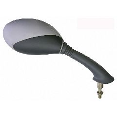 ΚΑΘΡΕΠΤΗΣ VESPA ΕΤ4 50-125 ΜΑΥΡΟ/ΓΚΡΙ ΔΕΞΙΟΣ ΚΩΔ.122770490 (ΓΝΗΣΙΟΣ ΚΩΔΙΚΟΣ 563865)