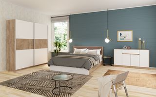 Σετ Κρεβατοκάμαρας 3 τεμαχίων, Modul 953-931-941, 160/200, Genomax