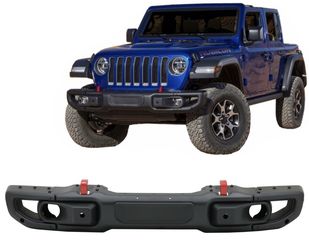 ΠΡΟΦΥΛΑΚΤΗΡΑΣ ΕΜΠΡΟΣ Metal Jeep Wrangler JL (2018-Up) 10th Anniversary Hard Rock Style