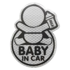 Αυτοκόλλητο Baby in Car ανακλαστικό