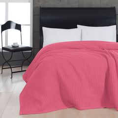 Πικέ υπέρδιπλη waffle Art 1990 Fuchsia διαστάσεων 230x240cm σε χρώμα φουξ