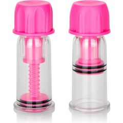 Αναρροφητές Θηλών Calexotics Nipple Play Vacuum Twist Suckers Ροζ 10εκ