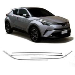 Toyota C-HR Γλυφτρες Παραθύρων Διακοσμητικά Νίκελ.