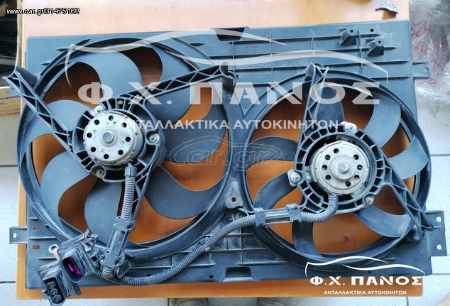 Βεντιλατέρ Διπλό Κομπλέ SKODA OCTAVIA 4