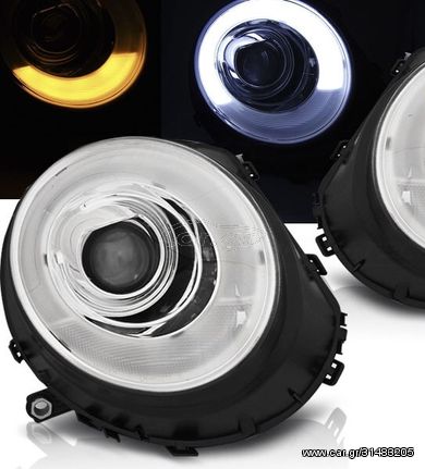 ΦΑΝΑΡΙΑ ΕΜΠΡΟΣ LED Mini One R56 R57 LED chrome