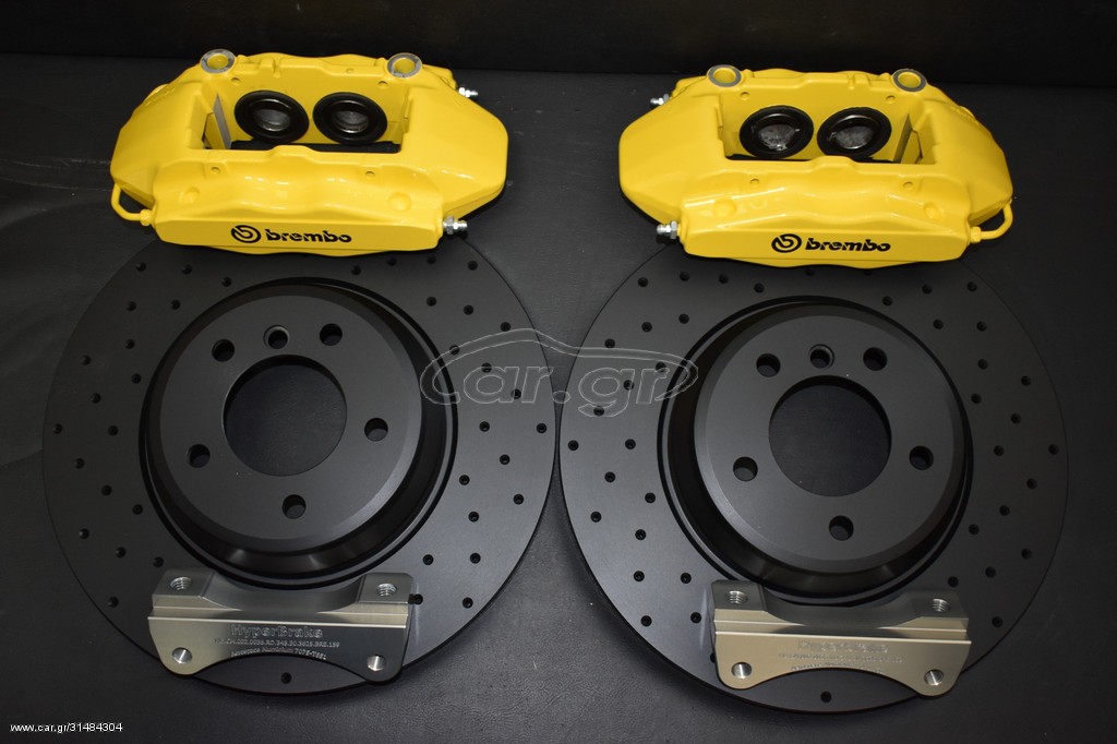 HyperBrake Brembo 4 πίστονο κιτ φρένων 348x30  για BMW 3Series E90/92 