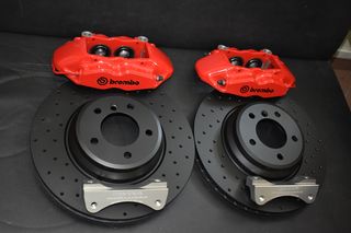 HyperBrake Brembo 4 πίστονο κιτ φρένων 348x30  για BMW 3Series F30 F35 F80