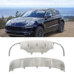 ΣΕΤ ΣΠΟΙΛΕΡ PORSCHE Macan S (2014-2016) Skid Plates Bumper Guards Off Road 