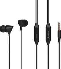 Celebrat earphones με μικρόφωνο G7, 3.5mm, 1.2m, μαύρα - (G7-BK)