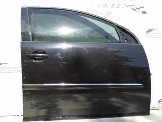 Πόρτα  Εμπρός Δεξιά Μαύρο VW GOLF 5 (2004-2008)     4π