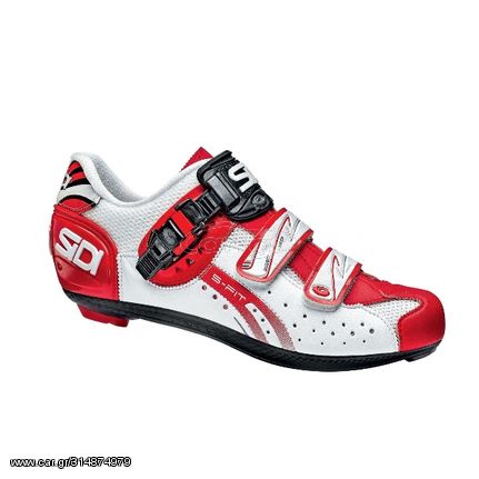 SIDI GENIUS 5 FIT CARBON WHITE WHITE RED