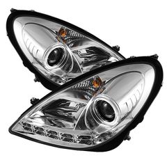 ΦΑΝΑΡΙΑ ΕΜΠΡΟΣ LED Headlights Mercedes Benz SLK R171 chrome