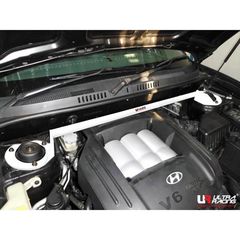 Ultra Racing - Μπάρα θόλων    2-Point Front Upper Strut Bar for Hyundai Santa Fe 01-06 SM | Ultra Racing