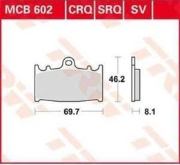 ΤΑΚΑΚΙΑ MCB602 TRW LUCAS ΓΕΡΜΑΝΙΑΣ