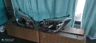 Εμπρός προφυλακτήρας και φανάρια. Led από toyota yaris hybrid 2012 2014