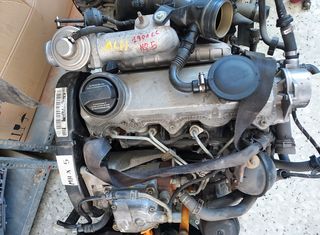 ΜΗΧΑΝΗ - ΜΟΤΕΡ - ΚΙΝΗΤΗΡΑΣ ΚΟΜΠΛΕ DIESEL - AUDI A3 / SEAT CORDOBA - IBIZA - LEON - TOLEDO / SKODA OCTAVIA 4 / VW POLO - GOLF 4 -BORA - BEETLE - CADDY 1900 CC *ALH*  **ΕΓΓΥΗΣΗ ΚΑΛΗΣ ΛΕΙΤΟΥΡΓΙΑΣ**