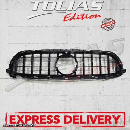 MERCEDES BENZ E CLASS W213- C238 & S213  20- SPORT GRILLE  Type GT  CHROME-BLACK & BLACK / ΜΑΣΚΑ ΕΜΠΡΟΣ ΠΡΟΦΥΛΑΚΤΗΡΑ 