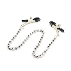 Naughty Toys Beaded Chain Nipple Clamps