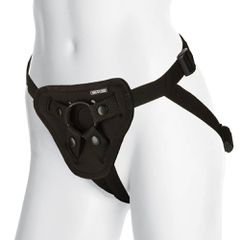 Vac-U-Lock Platinum Luxe Harness - With Plug Black Os-thumb-1