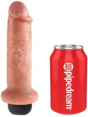 Ομοίωμα που εκσπερματίζει 15,5 εκ King Cock Squirting