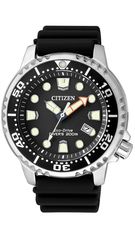 Ρολόι Citizen Promaster Eco-Drive με μαύρο λουράκι BN0150-10E