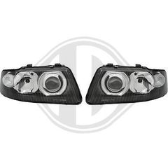 ΦΑΝΑΡΙΑ ΕΜΠΡΟΣ Headlights AUDI A3 00-03 Angel eyes