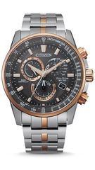 Ρολόι Citizen Promaster Radiocontrolled χρονογράφος με ασημί μπρασελέ CB5886-58H