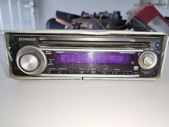 KENWOOD KDC-W3534A ΗΧΟΣΥΣΤΗΜΑ ΑΥΤΟΚΙΝΗΤΟΥ KENWOOD, CD, MP3, RADIO, 4x45 Watt