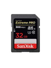 SanDisk SDHC Extreme PRO 300MB/s UHS-II - 32GB