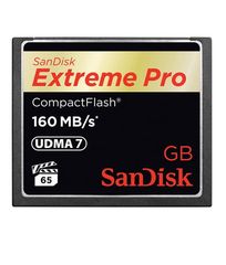 SanDisk Compact Flash Extreme Pro 160/140MBs UDMA7 - 256 GB