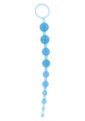 Πρωκτικές Μπίλιες Thai Toy Anal Beads (Γαλάζιες) - Toy Joy