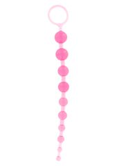 Πρωκτικές Μπίλιες Thai Toy Anal Beads (Ροζ) - Toy Joy