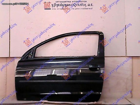 OPEL CORSA C 00-06 - ΠΟΡΤΑ ΕΜ. 2Π ΜΑΥΡΟ - ΑΡ