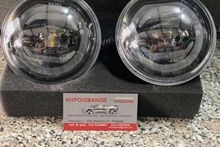 MINI COOPER F54/55/56/57 14-21 ΠΡΟΒΟΛΑΚΙΑ LED ΜΕ ΣΤΡΟΓΓΥΛΑ DRL (ΕΤΟΙΜΟΠΑΡΑΔΟΤΑ)