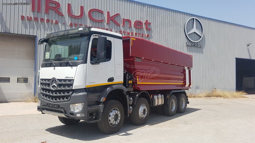 Ανατροπή Mercedes-Benz 2021 ΚΑΤΑΣΚΕΥΗ ΑΝΑΤΡΟΠΗΣ "U"