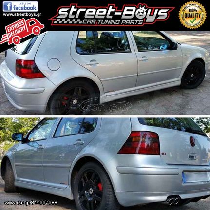 ΜΑΡΣΠΙΕ [R32 TYPE] SET ΠΛΑΪΝΑ SPOILER VW GOLF 4 (5Θ) |  Street Boys - Car Tuning Shop