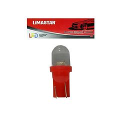 Λάμπα Led Mini T10 στρόγγυλες κόκκινη LIMASTAR
