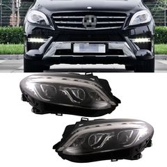 ΦΑΝΑΡΙΑ ΕΜΠΡΟΣ Full LED Headlights Mercedes M-Class W166 (2012-2015) only with Conversion to GLE