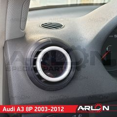 Βάση οργάνων αεραγωγού για 52mm Audi A3 8P 2003-2012