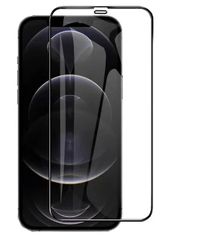 Full Glue Full Face ΣΚΛΗΡΟ ΤΖΑΜΙ ΠΡΟΣΤΑΣΙΑΣ 9H iPHONE 12 PRO MAX - ΜΑΥΡΟ