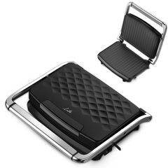 LIFE DIAMOND Sandwich toaster with grill plates,750W 221-0175