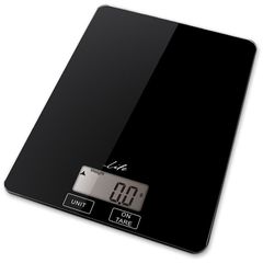 LIFE Accuracy Kitchen scale, black color 221-0181