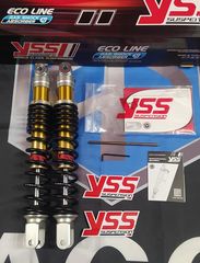 Αμορτισέρ Πίσω Σετ YSS 36.5cm Για Piaggio Beverly 350 Αζώτου-Λαδιού Ρυθμιζόμενα Καινούργια Γνησιά-thumb-1