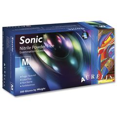 Aurelia Sonic γάντια νιτριλίου Μπλε χωρίς πούδρα 100τεμ 110.074