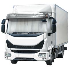 Ηλιοπροστασία Εσωτερική LAMPA XL για παρμπρίζ Φορτηγού - 180 x 90 cm - Ασημί-thumb-1