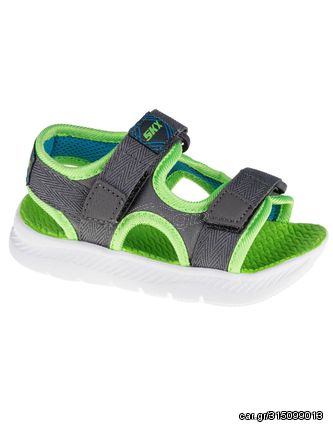 Skechers Παιδικά Πέδιλα C-Flex 2 Hydrowaves Γκρι 400042N-CCLM